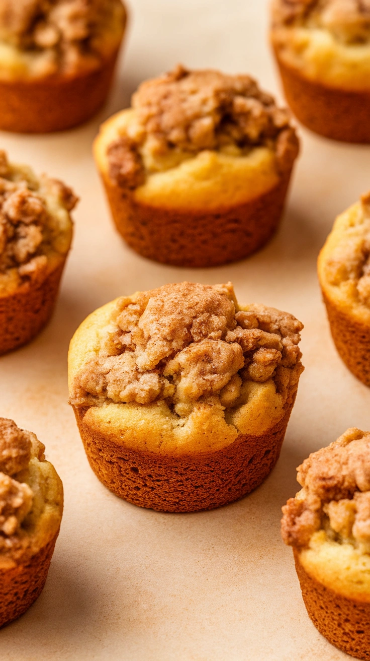 Mini Cinnamon Banana Muffins