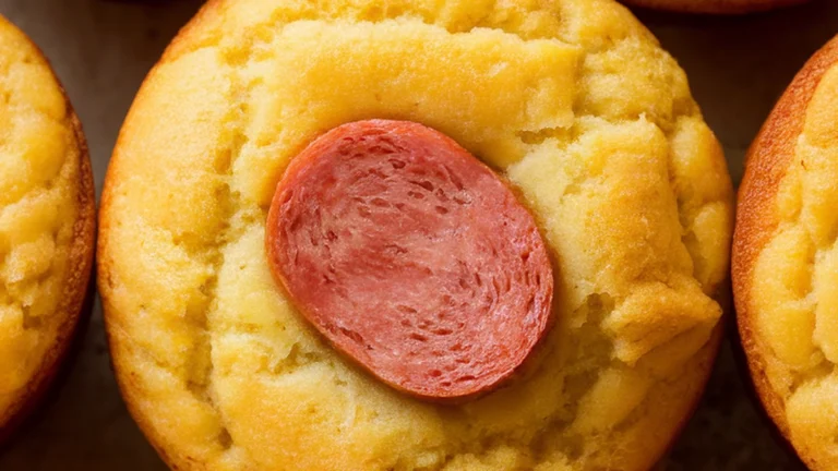 Mini Corn Dog Muffins - Featured