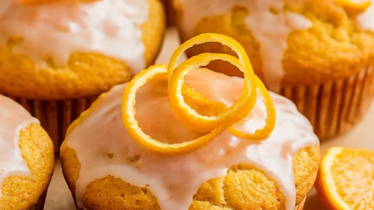 Orange Muffins - Featured
