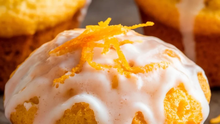 Orange Muffins - Featured