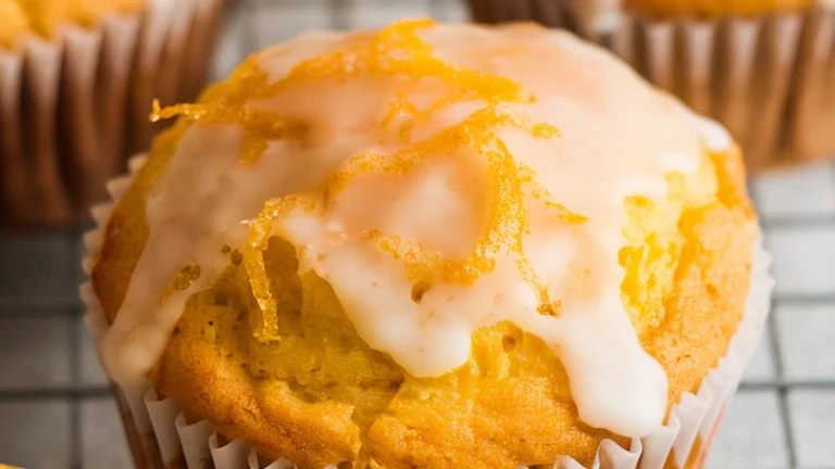 Orange Muffins - Featured
