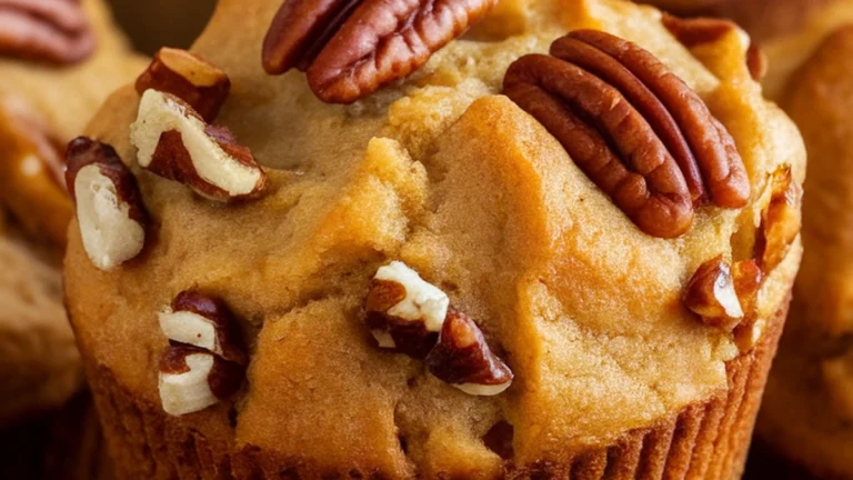 Pecan Pie Mini Muffins - Featured