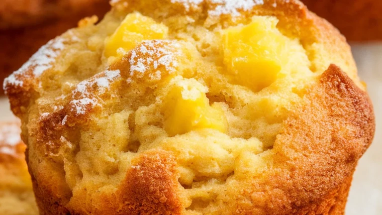 Pineapple Muffins - Featured