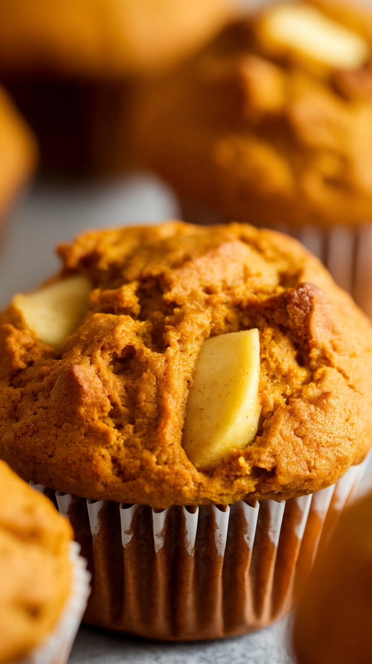 Pumpkin Apple Muffins