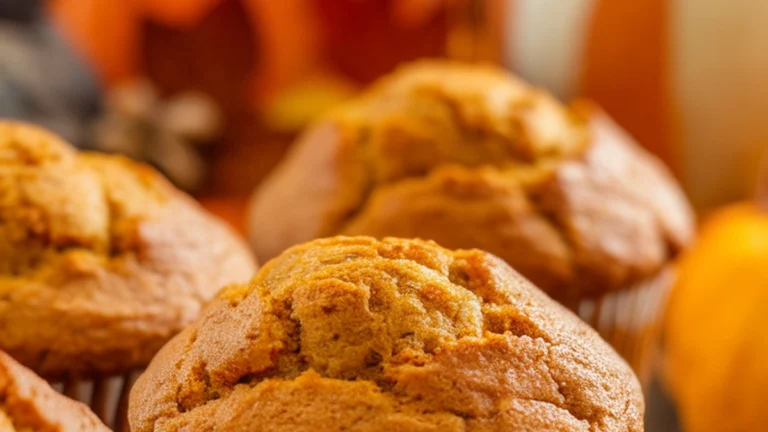 Pumpkin Banana Muffins - Featured