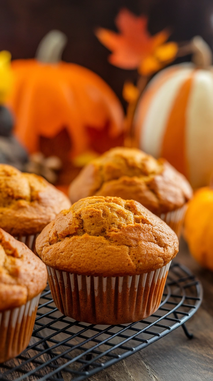 Pumpkin Banana Muffins
