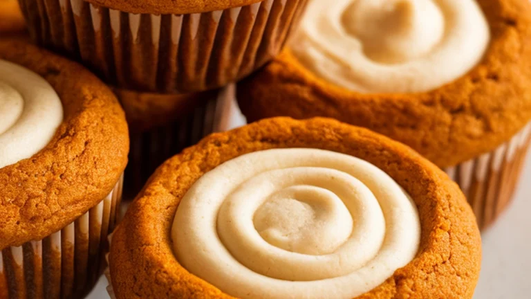 Pumpkin Cream Cheese Muffins (Starbucks Copycat) - Featured