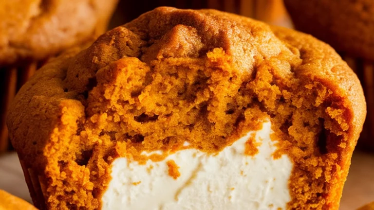 Pumpkin Cream Cheese Muffins (Starbucks Copycat) - Featured