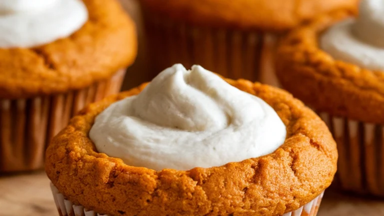 Pumpkin Cream Cheese Muffins (Starbucks Copycat) - Featured