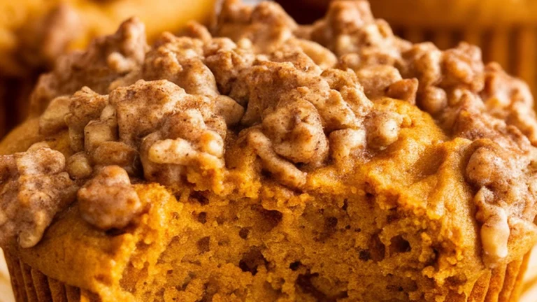 Pumpkin Crumb Muffins - Featured