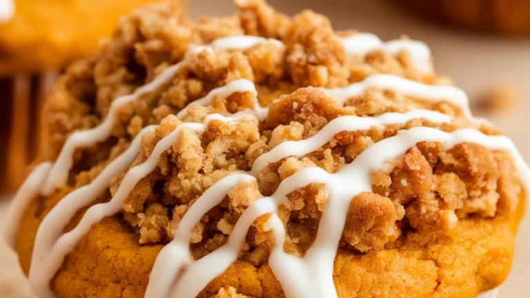 Pumpkin Muffins with Brown Sugar Streusel - Featured