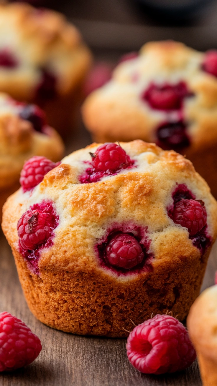 Raspberry Muffins