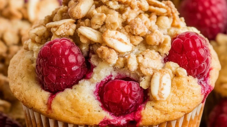Raspberry Streusel Muffins - Featured