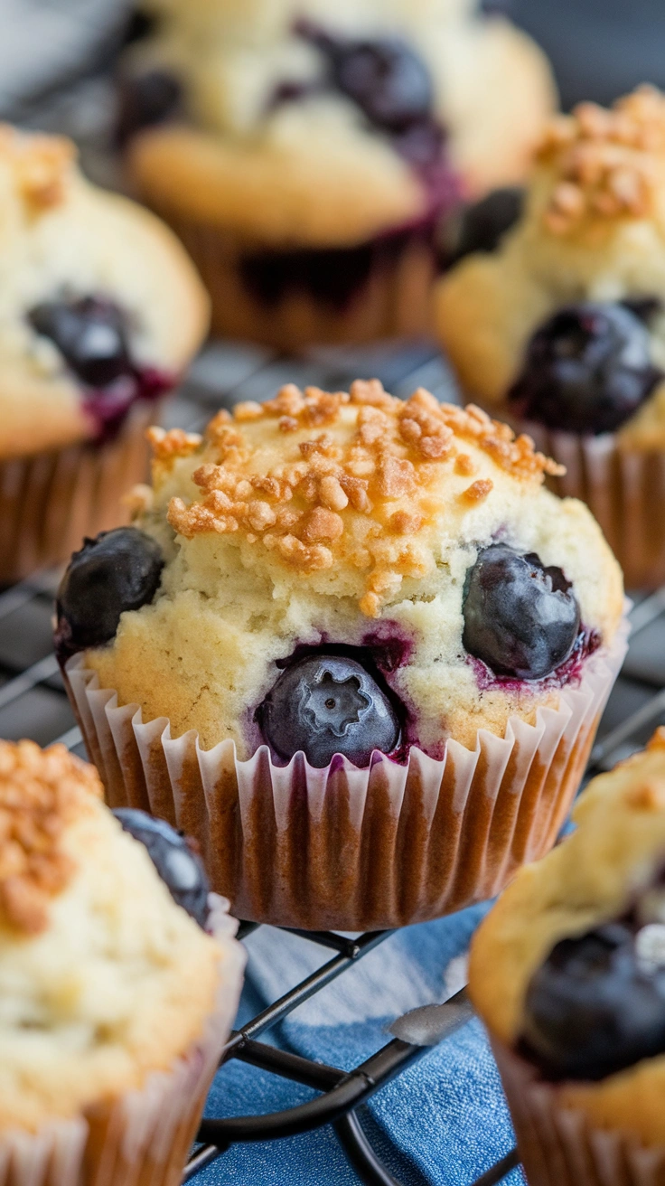 Spectacular Blueberry Muffins