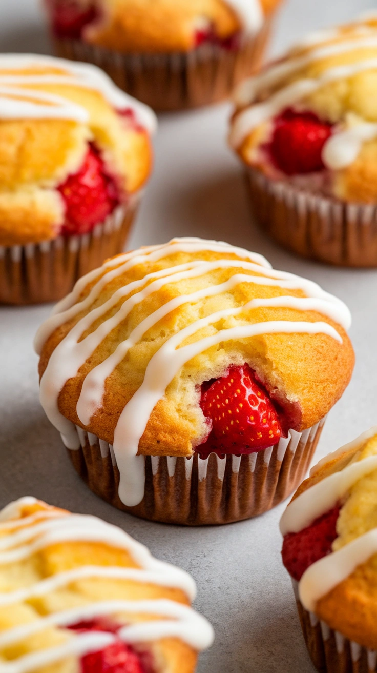 Strawberry Muffins