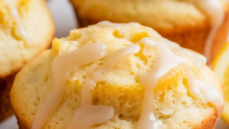 Sugar-free Lemon Ricotta Muffins - Featured