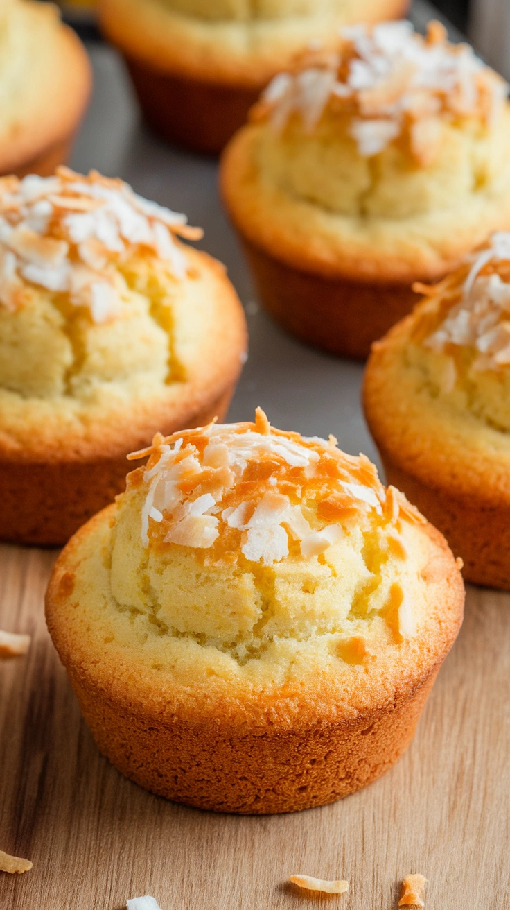 Toasted Coconut Muffins