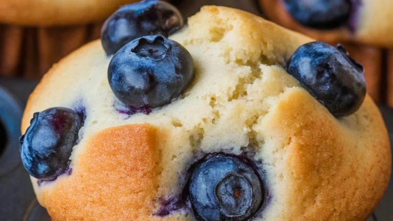 Vegan Blueberry Muffins - Featured