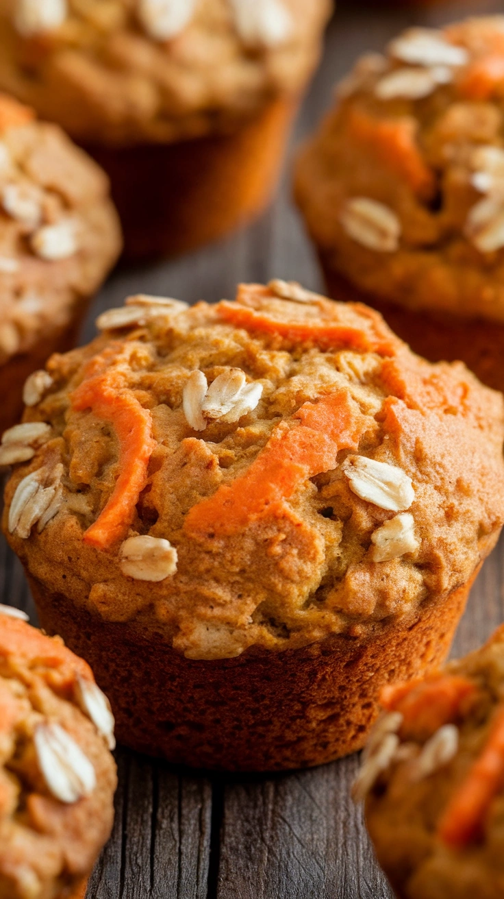 Vegan Carrot Muffins