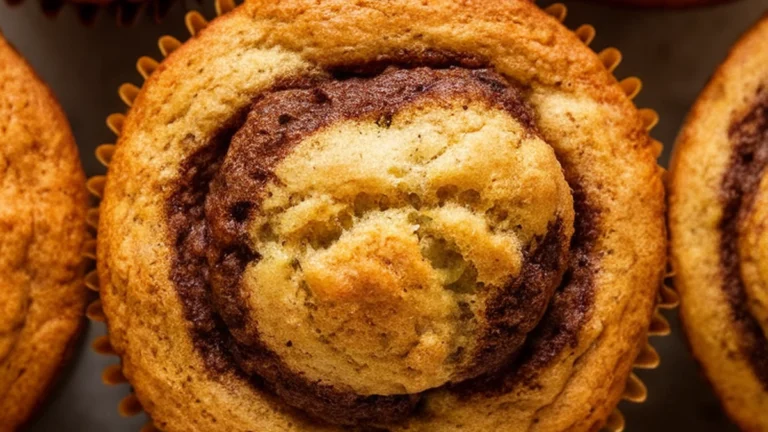 Vegan Oat Flour Cinnamon Swirl Muffins (gluten free) - Featured