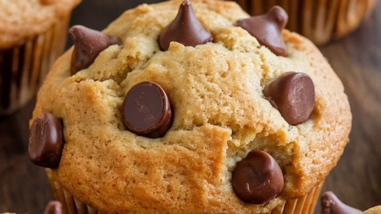 Banana Chip Muffins - Featured