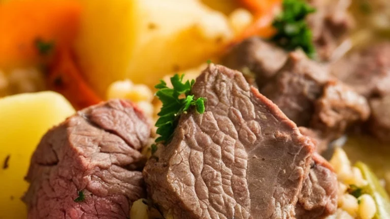 Beef and Barley Stew - Featured