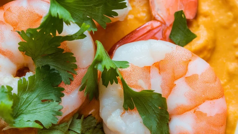 Brazilian Shrimp and Cassava Sauce (Bobó de Camarao) - Featured