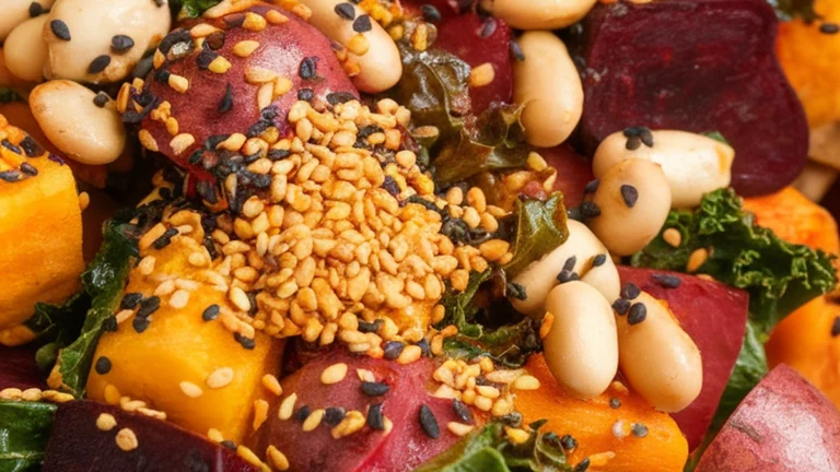 Brown Rice with Other Starches and Vegetables (Pandora's Feast) - Featured