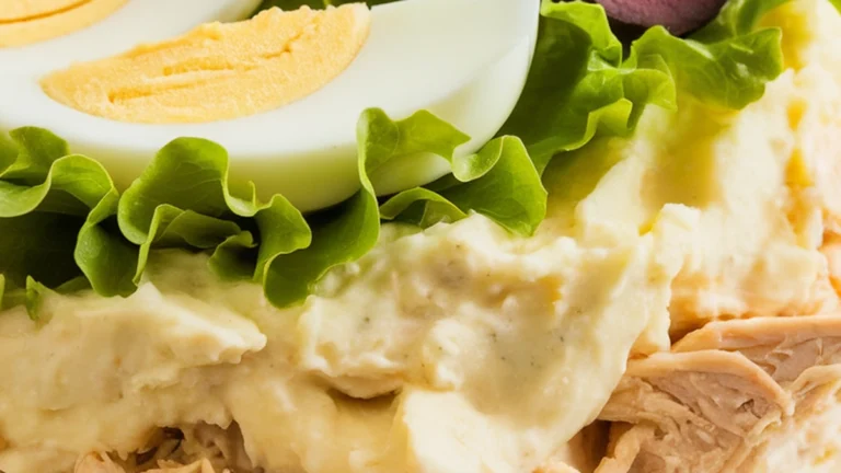Causa Rellena con Pollo (Peruvian Layered Potato and Chicken) - Featured