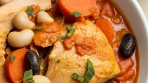 Chicken and Black-eyed Pea Stew - Featured