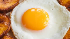 Fried Plantain and Egg - Featured